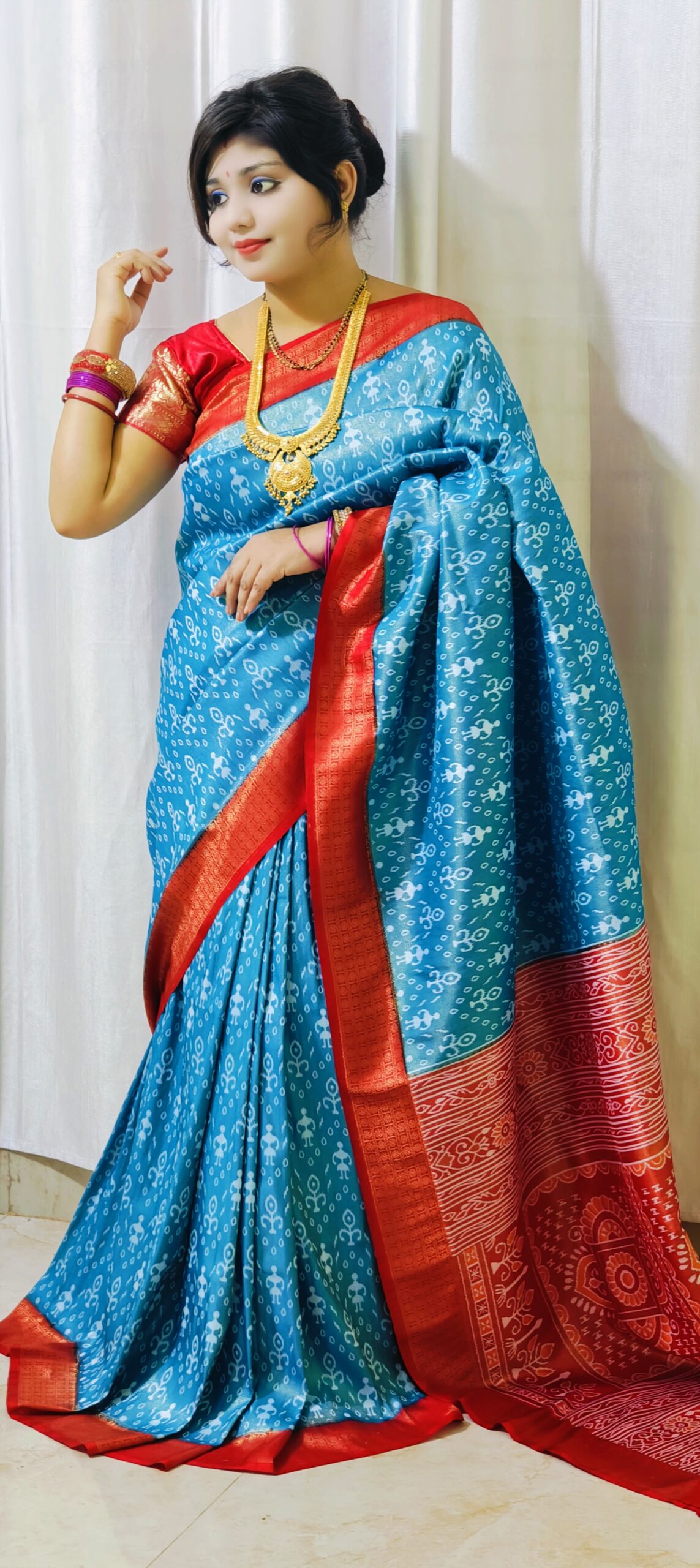 SAMBALPURI DESIGN SILK SAREE